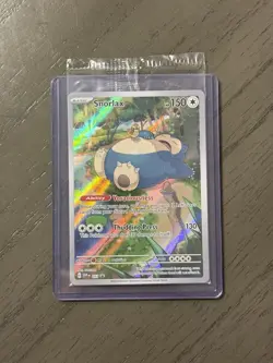 Pokemon Snorlax SVP 051 Full Art Holo Black Star Promo Sealed Illustration Rare - Image 1
