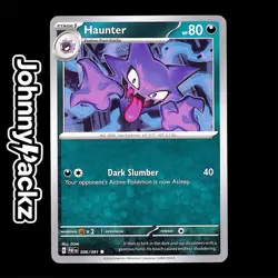 Haunter 056/091 - 2024 Paldean Fates Common - Pokemon Card (NM) - Image 1