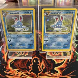 Vintage Pokemon TCG Lot- Holo Azumarill 2/111 Neo Genesis English - Image 1