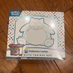 Scarlet & Violet 151 Pokemon Center Elite Trainer Box - ETB - Factory Sealed New 820650853159 - Image 1