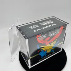 Pokemon ETB Acrylic Case 8mm UV Guard Magnetic Lid Premium Display Protector - Image 3