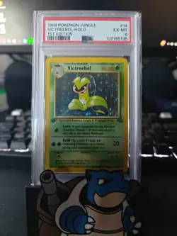 1998 Pokemon Jungle Victreebel Holo 1st Edition- PSA 6 - Image 1