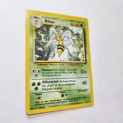 Pokemon TCG Beedrill (Bibor) 17/102 1st Edition Base Set German Regular Rare - Image 3