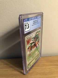 CGC 7.5 2007 Torterra LV. X Pokemon Diamond And Pearl Holo #122 NM/MT - Image 4