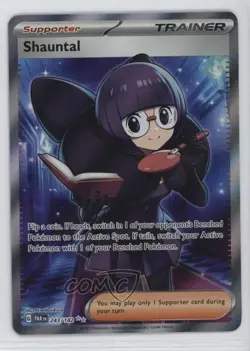 Shauntal Ultra Rare Pokemon Scarlet & Violet Paradox Rift PAR #243 - Image 1