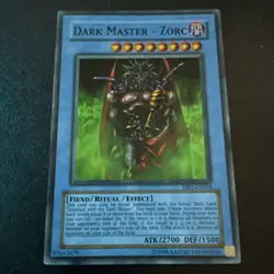 Dark Master - Zorc Super Rare - DR1-EN244 Yugioh Revelation Volume 1 NM - Image 1