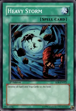 Heavy Storm - 1st Edition SD8-EN022 - LP - YuGiOh - Image 1