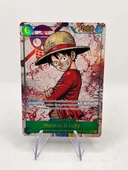 Monkey D Luffy SEC Alt Art OP13-118 Carrying On His Will One Piece TCG - English - Image 1