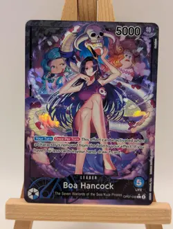 One Piece Card Game - Boa Hancock - OP07-038 - Alt Art Leader - English - Image 2
