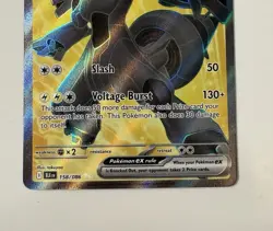 Zekrom EX 158/086 Black Bolt Full Art Ultra Rare Pokemon TCG Card NM - Image 2
