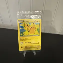 Pokemon Card - Pikachu XY 42/146 - Holo - Movie Promo - Factory Sealed - Image 1