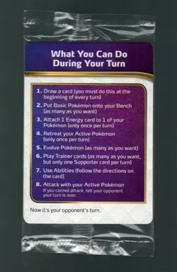 Pokemon Card Special Condition Poisoned Promo Card (Sealed) - Image 1
