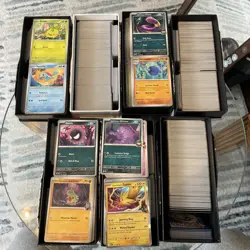 4000+ Pokemon TCG Common/Uncommon/Holo/Reverse/Trainer Bulk Card Lot NO ENERGY! - Image 1