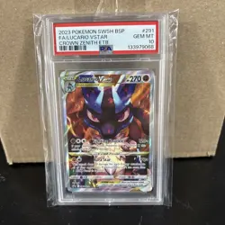 PSA 10 GEM MINT Lucario VSTAR SWSH291 SWSH: Sword & Shield Promo Cards Holo - Image 1