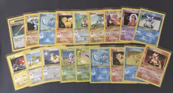 1st Edition French Wartortle, Charmeleon and Other Pokemon Card Lot EXC - Image 1