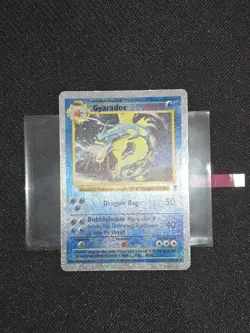 🇺🇸 Gyarados 12/110 Legendary Collection Reverse Holo Pokemon Card Very Good - Image 1