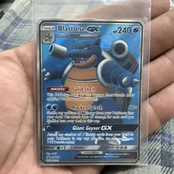 Pokemon Card-Blastoise GX SM189 Full Art - Image 1