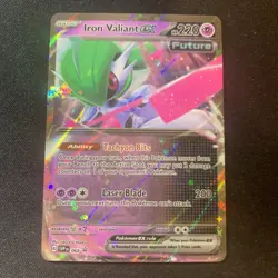 Iron Valiant ex Pokemon Black Star Promo SV: Scarlet & Violet Promo Cards 068 - Image 1