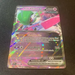 Iron Valiant ex Pokemon Black Star Promo SV: Scarlet & Violet Promo Cards 068 - Image 2