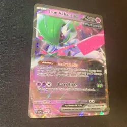 Iron Valiant ex Pokemon Black Star Promo SV: Scarlet & Violet Promo Cards 068 - Image 4