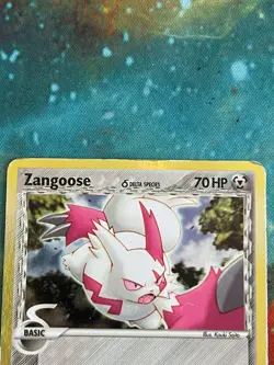POKEMON ZANGOOSE 15/17 POP SERIES 5 DELTA SPECIES HOLOFOIL MOD. PLAYED CARD - Image 4