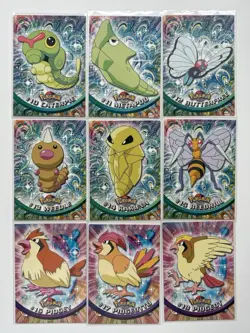 Pokemon Topps Cards Series 1 COMPLETE SET 90/90 MP/LP - Image 4