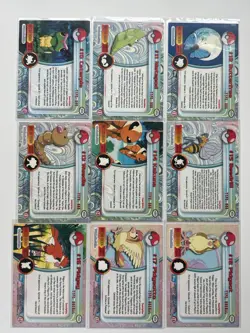 Pokemon Topps Cards Series 1 COMPLETE SET 90/90 MP/LP - Image 5