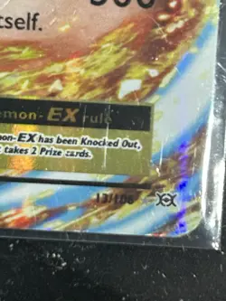 Pokemon Mega M Charizard EX Ultra Rare TCG Card #13/106 2016 - Image 4
