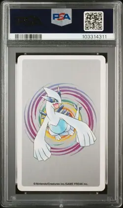 PSA 9 POKEMON PLAYING CARD GENGAR #094 6 DIAMONDS 2000 POKEMON CENTER SILVER 374 - Image 2