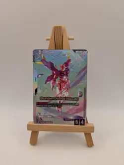 Gundam Aerial Rebuild GD01-067 LR+ FOIL Newtype Rising Gundam Card Game - Image 1