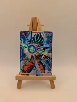 Dragon Ball card game Son Goku SR-P FB01-015 Parallel Fusion World Japanese - Image 1