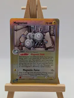 2003 Pokemon MAGNETON Ex Dragon REVERSE HOLO Foil RARE eReader Set Card 17/97 NM - Image 2