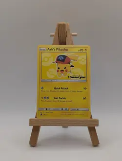 Ash’s Pikachu I Choose You Pokemon Movie Promo Card SM111 2017 - Image 1