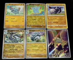 Donphan Phanpy Pokemon TCG Mixed 6 Card Lot - Image 1