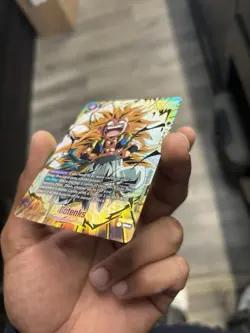 Dragon Ball Super Card Game Gotenks SRX Foil Battle Card FB04-033 alt art - Image 3