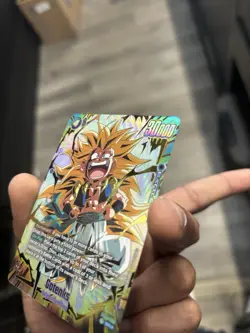 Dragon Ball Super Card Game Gotenks SRX Foil Battle Card FB04-033 alt art - Image 4
