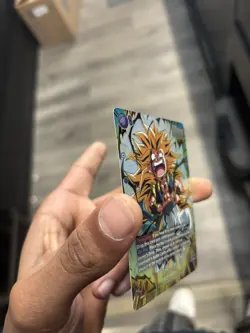 Dragon Ball Super Card Game Gotenks SRX Foil Battle Card FB04-033 alt art - Image 5