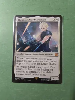 Cloud, Midgar Mercenary #10 - FINAL FANTASY - Mythic - NM - MTG - Image 1