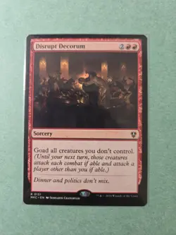 Disrupt Decorum - Battle for Baldur's Gate - NM - MTG - Image 1