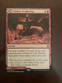 MTG Valakut Awakening Valakut Stoneforge Zendikar Rising 174/280 Regular Rare - Image 1
