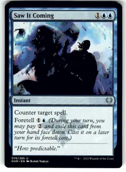 Saw It Coming Kaldheim Regular MTG - Image 1