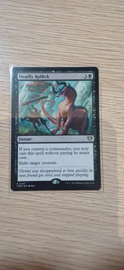 Deadly Rollick | MTG | CMM | Near Mint | English EN - Image 1