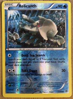 Pokemon - Relicanth - Ancient Origins - 23/98 - Reverse Holo - NM/M - Image 1