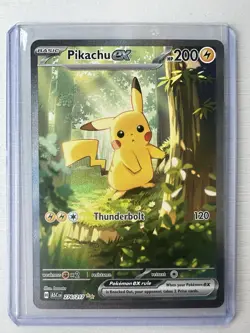 Pikachu EX 276/217 SIR Ascended Heroes Pokemon English - Pack Fresh!! NM - Mint! - Image 1