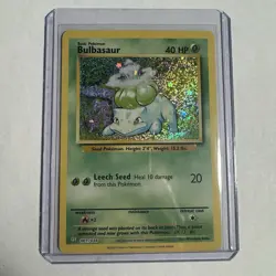 Pokemon Classic Collection Bulbasaur Holo CLV 001/034 Mint - Image 1