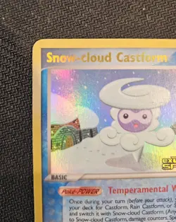 Pokemon Snow-cloud Castform 29/113 Ex Delta Species Holo Stamped. Near Mint. - Image 3