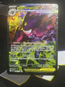 Pokemon TCG Mega Gengar ex 284/217 Ascended Heros SIR Near Mint Fresh from pack - Image 1