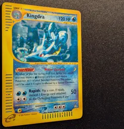 Pokemon AQUAPOLIS - #H14/H32 Kingdra - Holo - ENG - SWIRL - Lightly Played - Image 5
