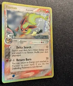 Pokemon EX DELTA SPECIES - #5/113 Flareon - Reverse Holo - ENG - Near Mint- - Image 5