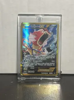 Pokemon TCG XY Breakpoint- Gyarados EX SecretRare Full Art 123/122 Holo NM-LP - Image 1